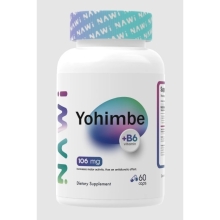 Жиросжигатель NAWI Yohimbe + B6 60 капсул
