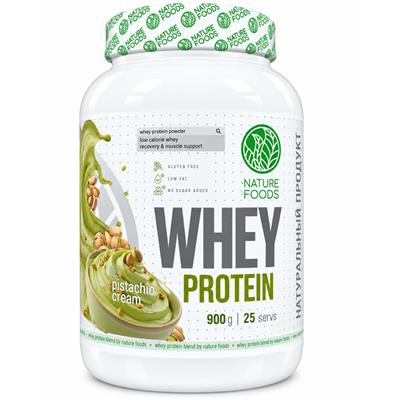 Nature Foods Whey Protein 900 г Фисташка купить в Бишкеке