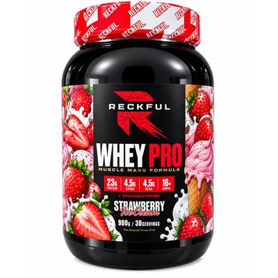 Reckful Whey Pro Strawberry Ice Cream 900 г купить в Бишкеке PitSportKg