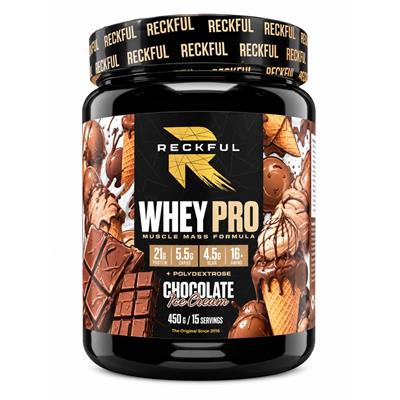 Reckful Whey Pro Chocolate Ice Cream 450 г протеин PitSportKg